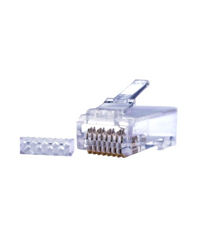 Коннекторы 8P8C UTP Cat.6 50U (RJ-45) (100шт) (10-0208). Разъем RJ-45. SUPRLAN в Рубцовске