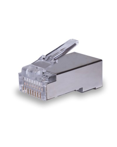 Коннекторы 8P8C FTP Cat.5e (RJ-45) 2pb (100шт) (10-0234). Разъем RJ-45. SUPRLAN в Рубцовске