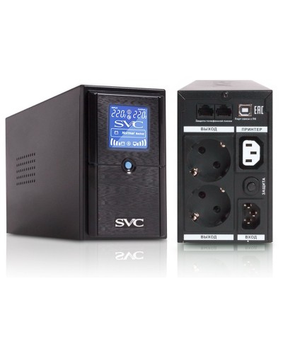SVC V-650-L-LCD. Источник бесперебойного питания. SVC в Рубцовске