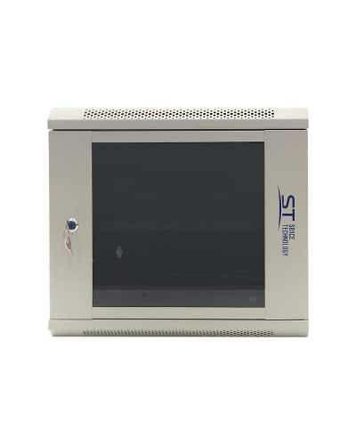 ST-NC9U600 (серый) С ПОЛКОЙ. Шкаф телекоммуникационный 19 настенный 9U. Space Technology в Рубцовске