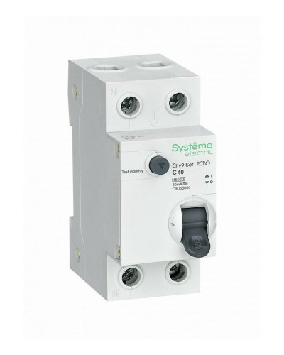 City9 Set 1P+N С 40А 4.5kA 30мА A 230В (C9D55640). Автоматический выключатель дифференциального тока. Systeme Electric в Рубцовске