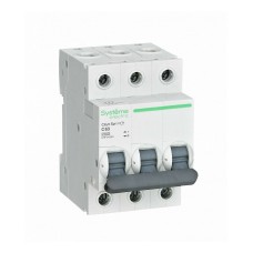 City9 Set 3P 63А 4.5kA С (C9F34363). Автоматический выключатель. Systeme Electric