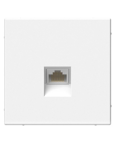 ArtGallery розетка RJ45, кат. 6Е, скрытой установки, механизм, белый (GAL000186). Розетка компьютерная. Systeme Electric в Рубцовске