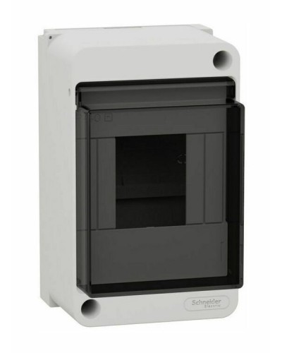 City9 Box 4 модуля навесной с прозрачной дверцей (EZ9EAB104). Щиток модульный. Systeme Electric в Рубцовске