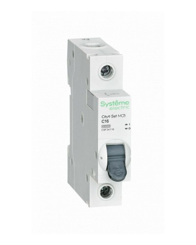 City9 Set 1P 16А 4.5kA С (C9F34116). Автоматический выключатель. Systeme Electric в Рубцовске