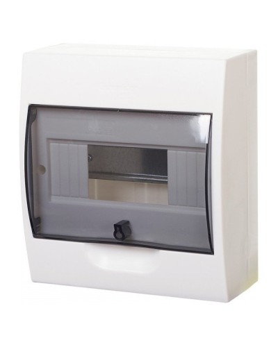 City9 Box 8 модулей навесной с прозрачной дверцей (EZ9E108S2SRU). Щиток модульный. Systeme Electric в Рубцовске