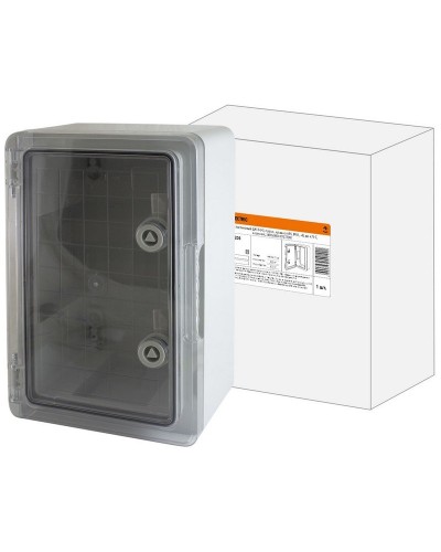 ЩМП-0-8, прозрачная крышка ABS, IP65, 700x500x250. Бокс пластиковый антивандальный. TDM ЕLECTRIC в Рубцовске