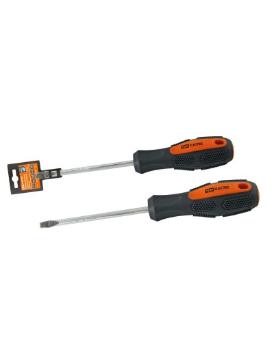 Отвертка шлицевая двухкомпонентная CR-V, тип SL6.5x150 "Алмаз" TDM (SQ1006-1010): Отвертка шлицевая двухкомпонентная в Рубцовске
