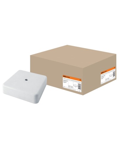 Коробка КР 100х100х29 ОП белая, IP40 (SQ1401-0207). Распаячная коробка. TDM ЕLECTRIC в Рубцовске