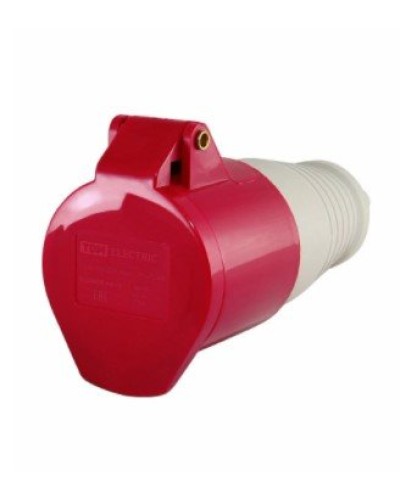 Розетка 214 переносная 3Р+РЕ 16А 380В IP44 (SQ0603-0011). Розетка. TDM ЕLECTRIC в Рубцовске