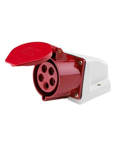 Розетка 125 стационарная 3Р+РЕ+N 32А 380В IP44 (SQ0602-0006). Розетка. TDM ЕLECTRIC в Рубцовске