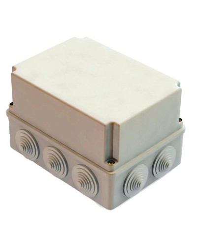 Коробка ОП 190х140х120мм, крышка, IP44, 10 гермовводов (SQ1401-1245). Распаячная коробка. TDM ЕLECTRIC в Рубцовске