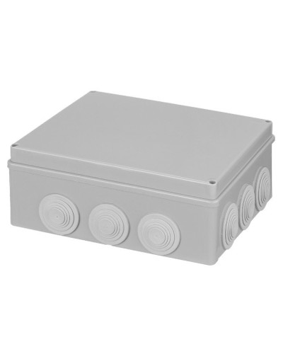 Распаячная коробка ОП 240х190х90мм, крышка, IP55, 12 гермовводов TDM (SQ1401-1143). Распаячная коробка ОП. TDM ЕLECTRIC в Рубцовске
