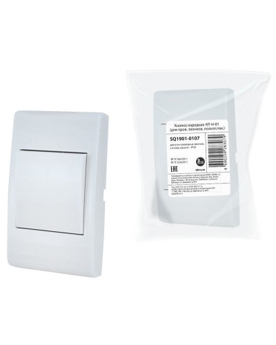 КП-Н-01 (SQ1901-0107). Кнопка для проводных звонков. TDM ЕLECTRIC в Рубцовске