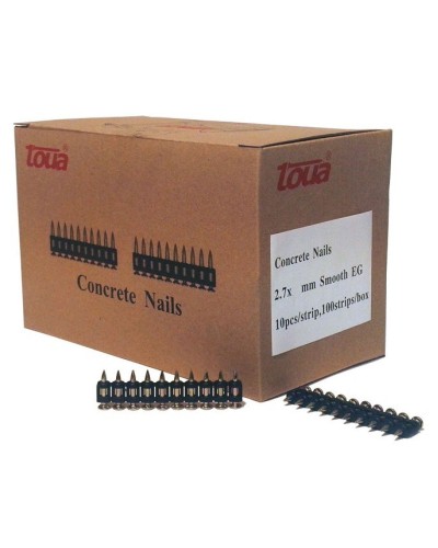 Гвоздь 2.7x22 smooth EG (1000 шт./уп.) (2722smoothEG). Гвозди универсальные. Toua в Рубцовске