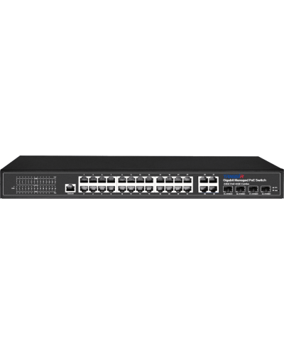 TR-NS24284C-400-24PoE. Коммутатор с PoE. Trassir в Рубцовске