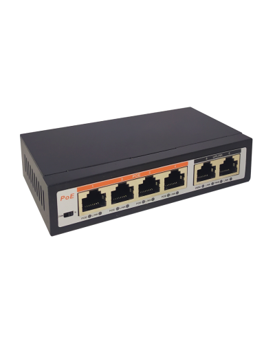 TI-204P, SIP коммутатор. Коммутатор с питанием по PoE. True-IP в Рубцовске