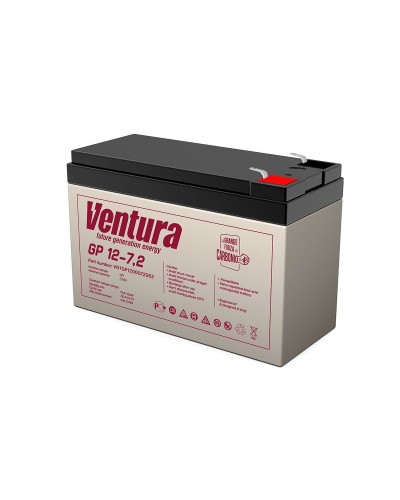 Ventura GP 12-7,2. Аккумулятор герметичный свинцово-кислотный. Ventura в Рубцовске