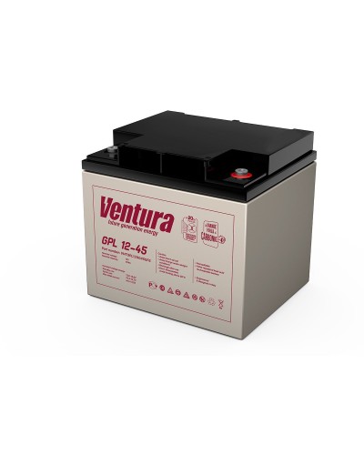 Ventura GPL 12-45. Аккумулятор герметичный свинцово-кислотный. Ventura в Рубцовске