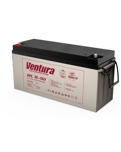 Ventura GPL 12-150. Аккумулятор герметичный свинцово-кислотный. Ventura в Рубцовске