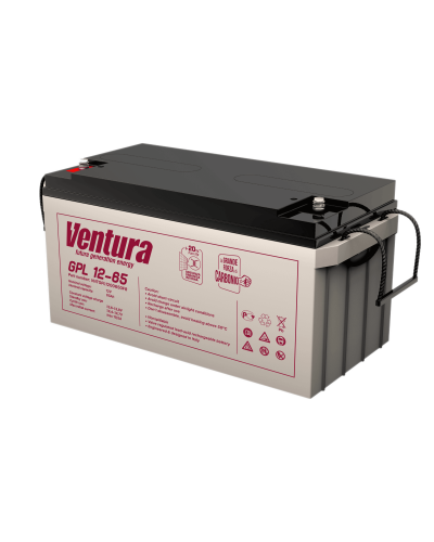 Ventura GPL 12-65. Аккумулятор герметичный свинцово-кислотный. Ventura в Рубцовске
