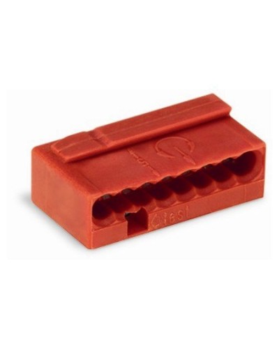 WAGO 243-808 Клемма MICRO 8-проводная красная. Клемма для распределительных коробок. WAGO в Рубцовске