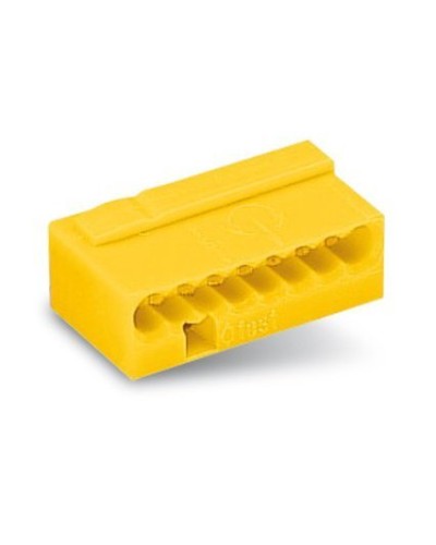WAGO 243-508 Клемма MICRO 8-проводная желтая. Клемма для распределительных коробок. WAGO в Рубцовске