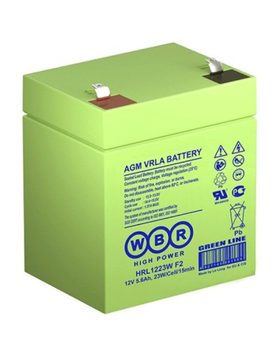 WBR HRL1223W F2. Аккумулятор герметичный свинцово-кислотный. WBR в Рубцовске
