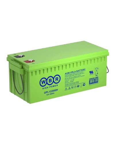 WBR GPL122000H. Аккумулятор герметичный свинцово-кислотный. WBR в Рубцовске