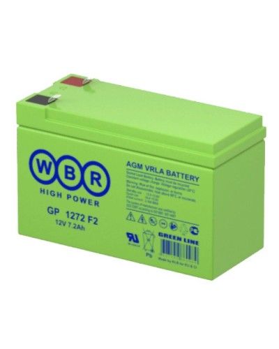 WBR GP1272 F2 (12V28W). Аккумулятор герметичный свинцово-кислотный. WBR в Рубцовске