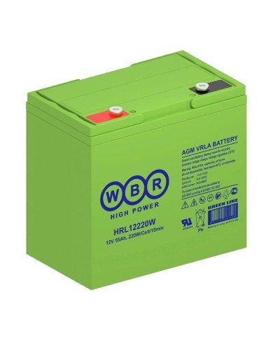 WBR HRL12220W. Аккумулятор герметичный свинцово-кислотный. WBR в Рубцовске