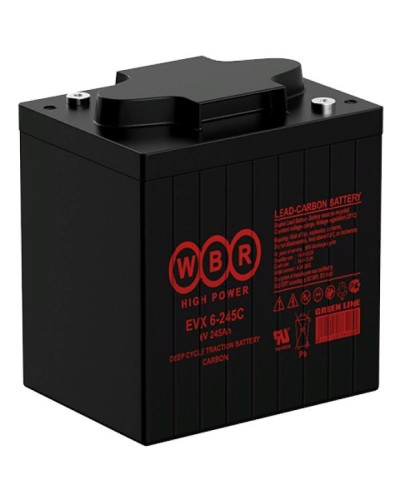 WBR EVX6-245C. Аккумулятор герметичный свинцово-кислотный. WBR в Рубцовске