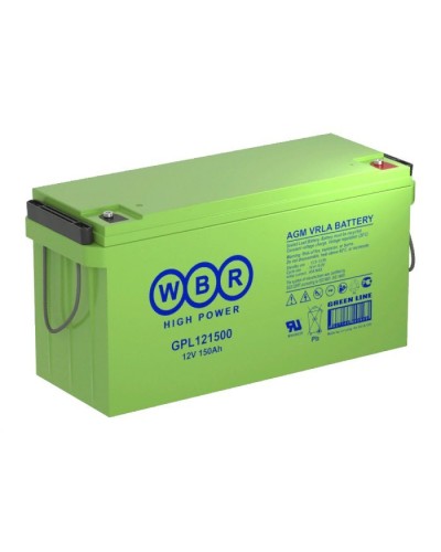 WBR GPL121500A. Аккумулятор герметичный свинцово-кислотный. WBR в Рубцовске
