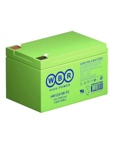 WBR HR1251W F2. Аккумулятор герметичный свинцово-кислотный. WBR в Рубцовске
