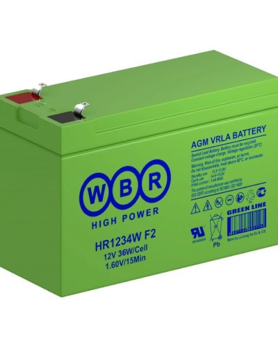 WBR HR1234W F2. Аккумулятор герметичный свинцово-кислотный. WBR в Рубцовске