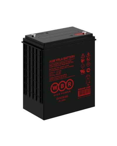 WBR EVX330-6G. Аккумулятор герметичный свинцово-кислотный. WBR в Рубцовске