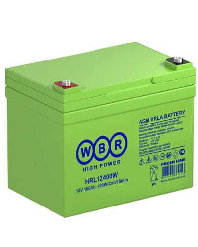 WBR HRL12400W. Аккумулятор герметичный свинцово-кислотный. WBR в Рубцовске