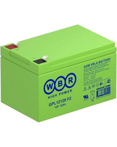 WBR GPL12120 F2. Аккумулятор герметичный свинцово-кислотный. WBR в Рубцовске