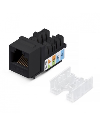 WR-KJ-RJ45-C5E-90-SW-BK. Вставка Keystone Jack RJ-45. WRLine в Рубцовске