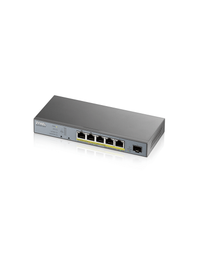 GS1350-6HP-EU0101F. L2 коммутатор PoE+ для IP-видеокамер. ZYXEL в Рубцовске