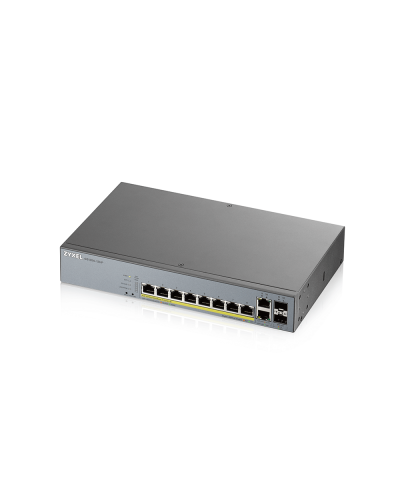 GS1350-12HP-EU0101F. Коммутатор сетевой PoE управляемый L2. ZYXEL в Рубцовске
