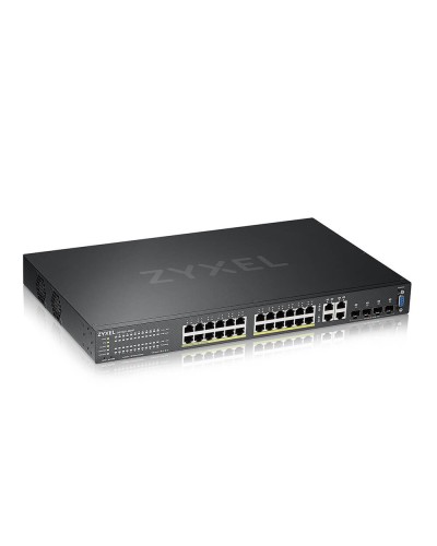 GS2220-28HP-EU0101F. Гибридный L2 коммутатор PoE+. ZYXEL в Рубцовске