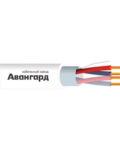 КПСВЭВнг(А)-LSLTx 2х2х1,5 (Авангард). Кабель экранированный для систем пожарной и охранной сигнализации с пониженным дымо и газовыделением низкотоксичный. Авангард в Рубцовске