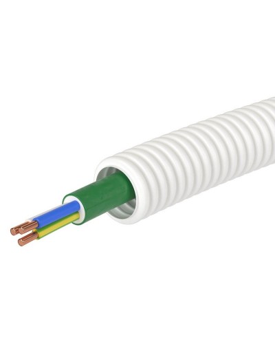 Труба ПЛЛ D20 + ППГнг(А)-HF 3х2,5 (ГОСТ+) (8S82050HF). Гофрошланг с кабелем. ДКС в Рубцовске