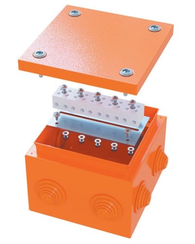 Коробка FS 150х150х80 4P (FSK30410): Коробка ответвительная огнестойкая стальная в Рубцовске