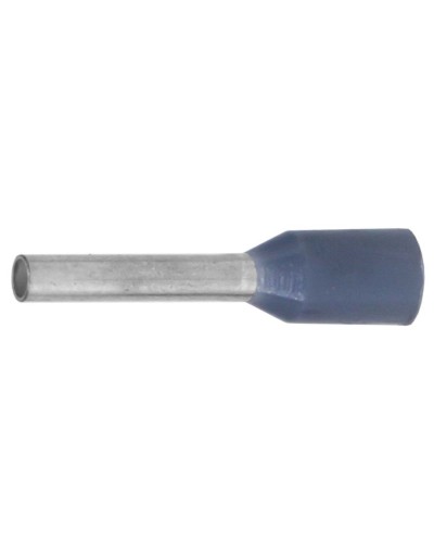 Наконечник-гильза НШВИ 0.75-06, серый (100 шт) (IF0.75-06GR). Наконечник-гильза с изолированным фланцем. ДКС в Рубцовске