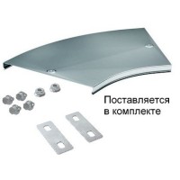 Крышка на угол CPO 45 горизонтальный 45° осн.400 (38026K). Крышка на угол горизонтальный в комплекте с метизами и пластинами PTCE. ДКС