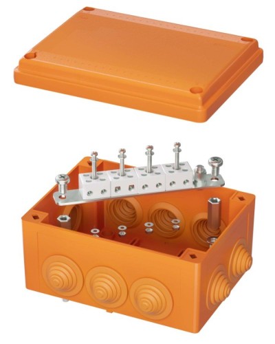 Коробка FS 150х110х70 8P (FSB21804). Коробка ответвительная огнестойкая из термопласта. ДКС в Рубцовске