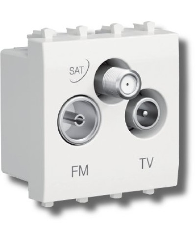 Розетка TV-FM-SAT Avanti 1 модуль ванильная дымка (4405532): Розетка TV-FM-SAT в Рубцовске