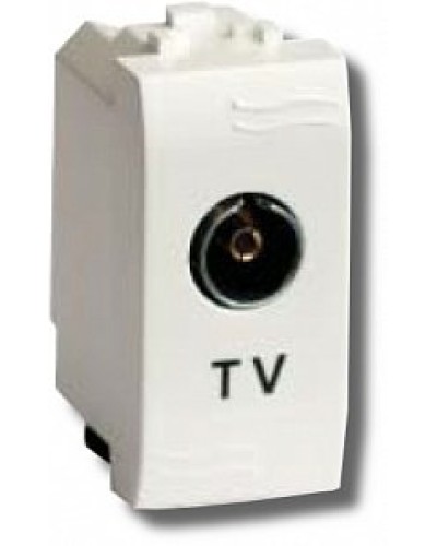 Розетка TV Brava универсальная 1 модуль слоновая кость (75721S): Розетка TV в Рубцовске